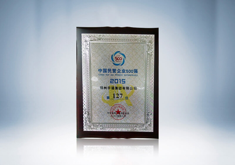 2015年中国民营企业500强