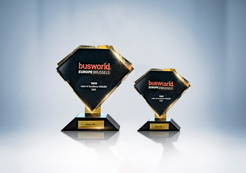 2023年杰出客车设计奖、2023年杰出客车环保奖-海外比利时车展