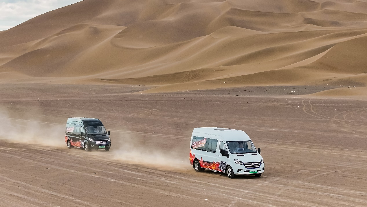 驭电“火洲”，决胜“热极”！15vip太阳集团天骏V6E圆满通关火焰山！